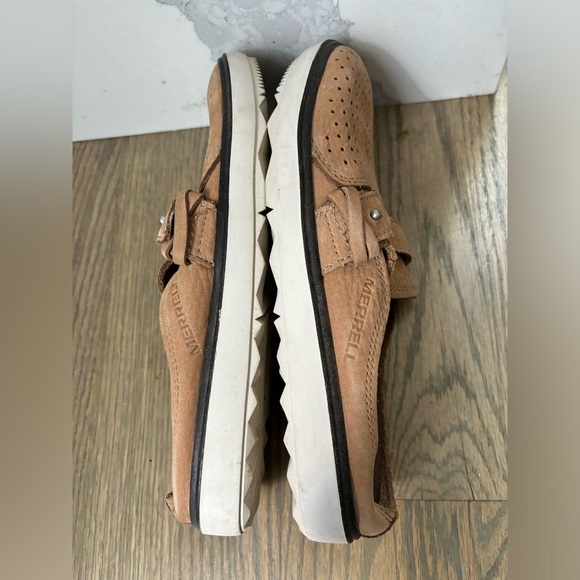 Merrell Around Town Slip On Air Loafer - tan, size 5.5 - Picture 7 of 7